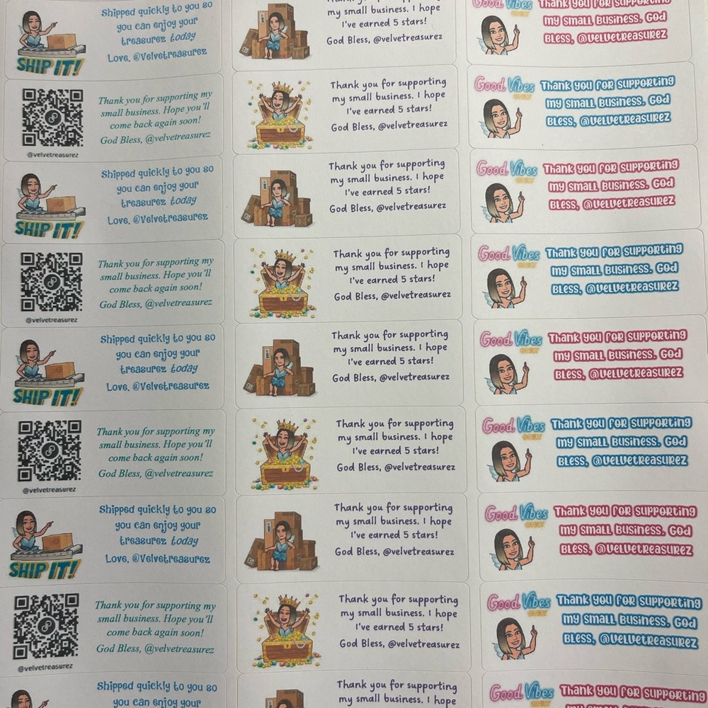 Personalized Labels for Posh Sellers - Picture 12 of 12